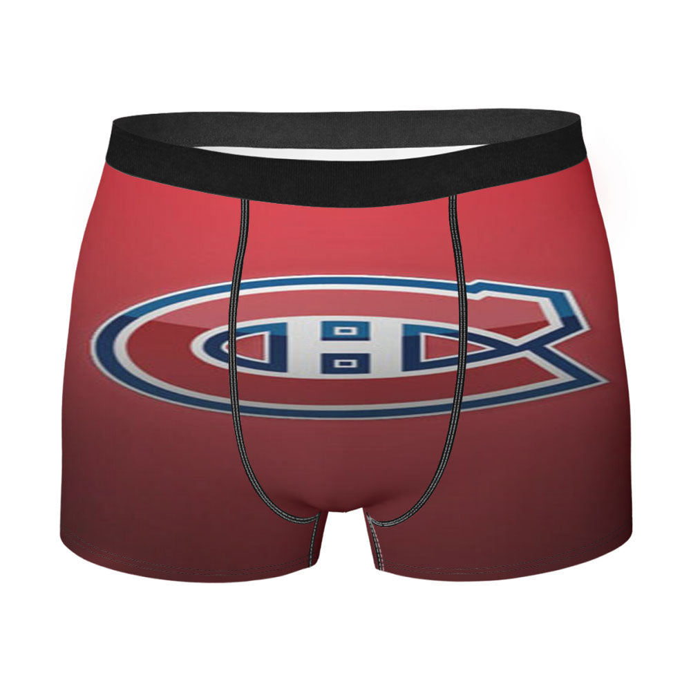 Montreal Canadiens Logo Men'S Boxer Briefs