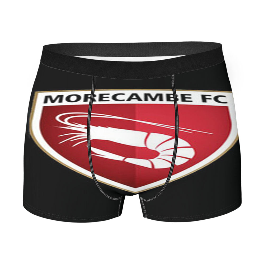 Morecambe Fc Logo Black Men'S Boxer Briefs