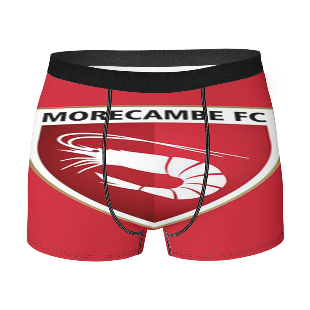 Morecambe Fc Logo Red Men'S Boxer Briefs