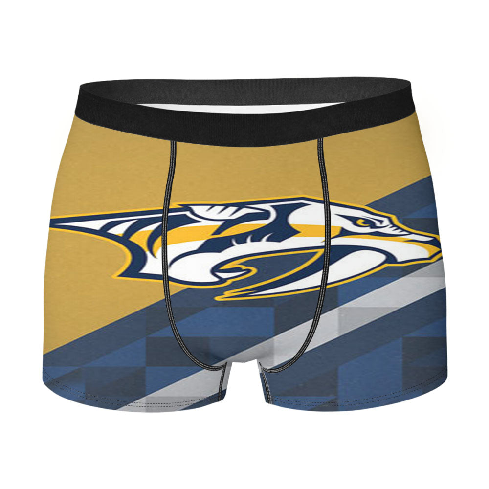 Nashville Predators Emblem Men'S Boxer Briefs