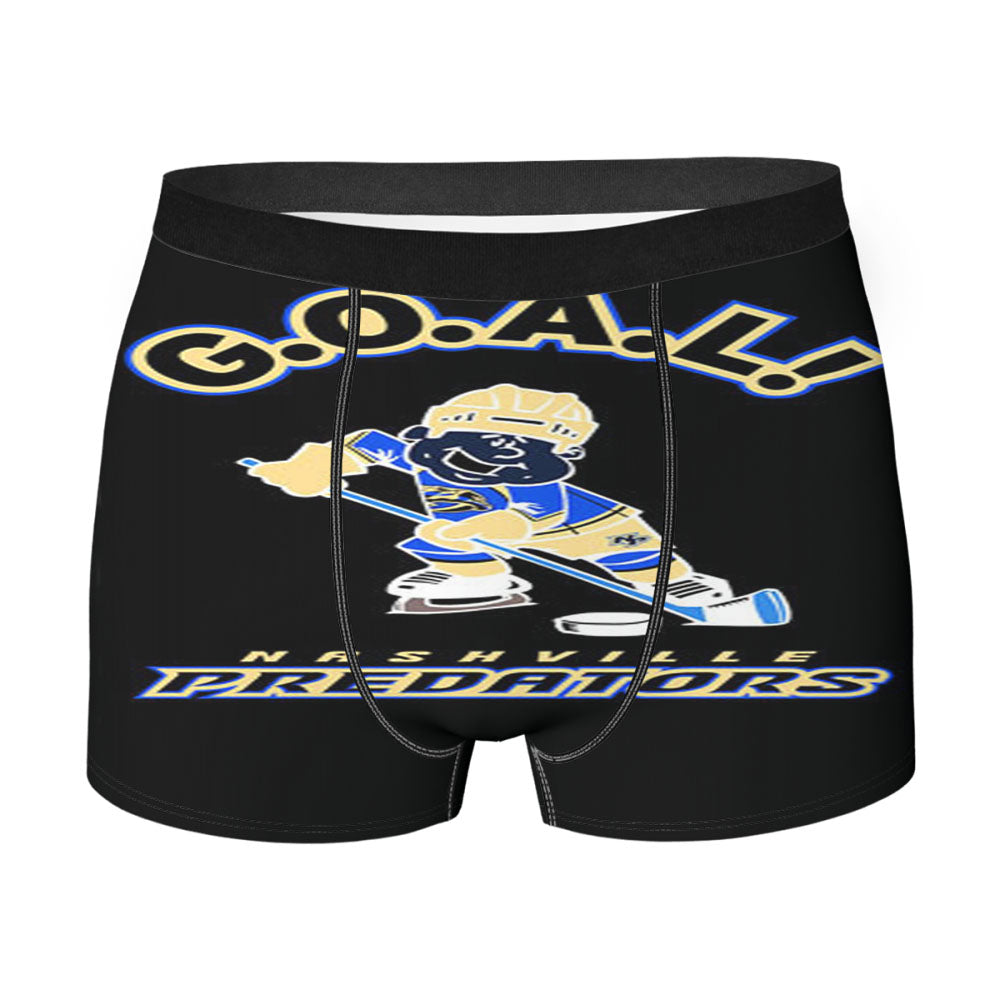 Nashville Predators Goal Men'S Boxer Briefs