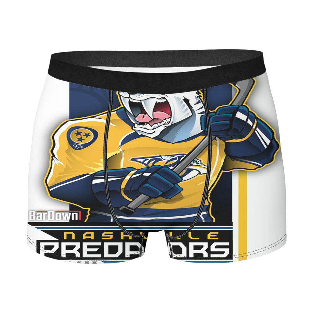 Nashville Predators Hockey Men'S Boxer Briefs