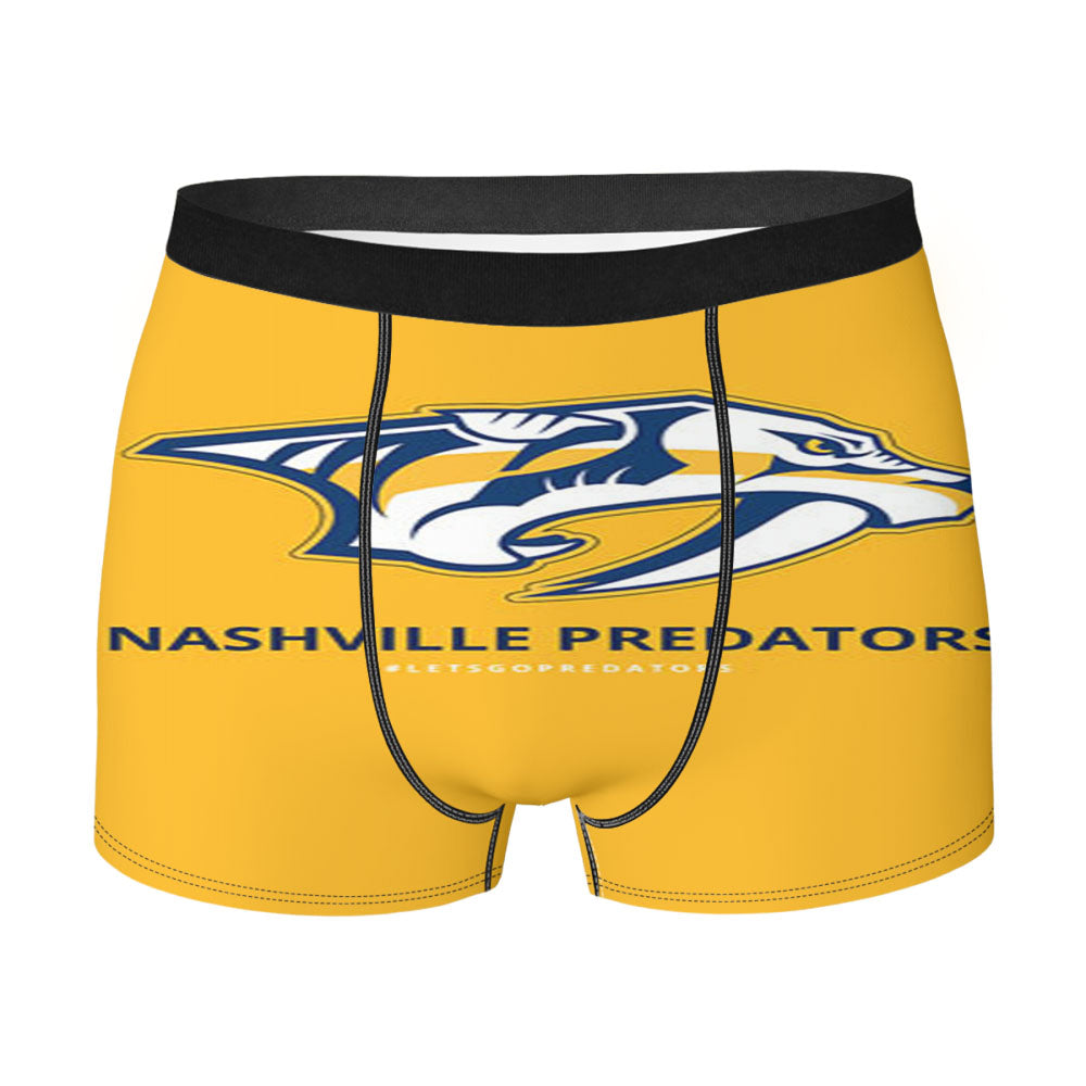 Nashville Predators Lets Go Preds Men'S Boxer Briefs