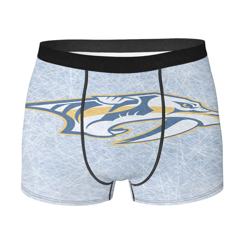 Nashville Predators Nhl Hockey Men'S Boxer Briefs
