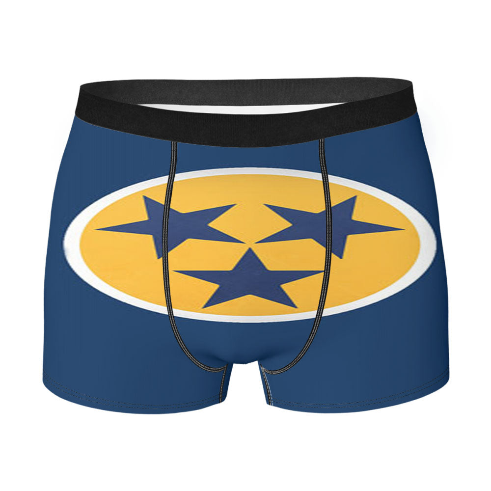 Nashville Predators Stars Men'S Boxer Briefs