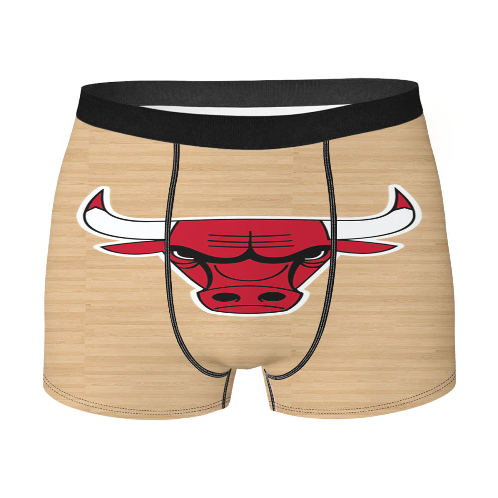 Nba - Chicago Bulls Wallpaper Men'S Boxer Briefs