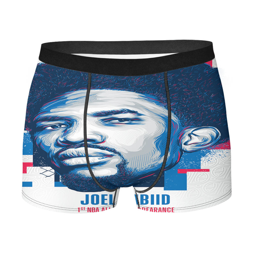 Nba All Star Joel Embiil Men'S Boxer Briefs