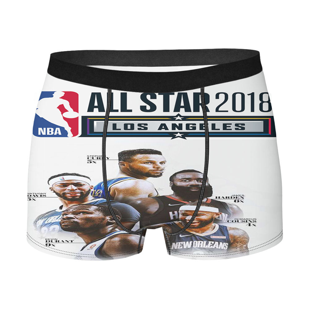 Nba All Star Wallpaper 2 Men'S Boxer Briefs