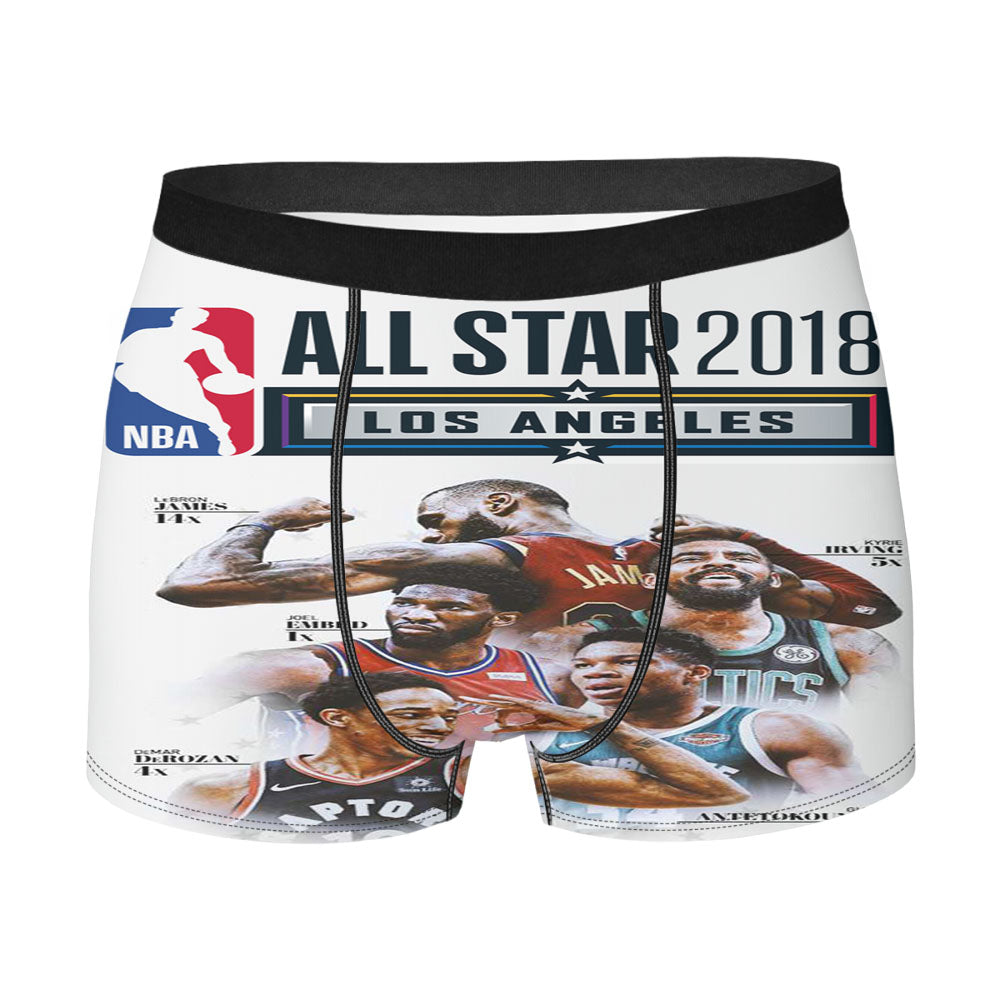 Nba All Star Wallpaper Men'S Boxer Briefs