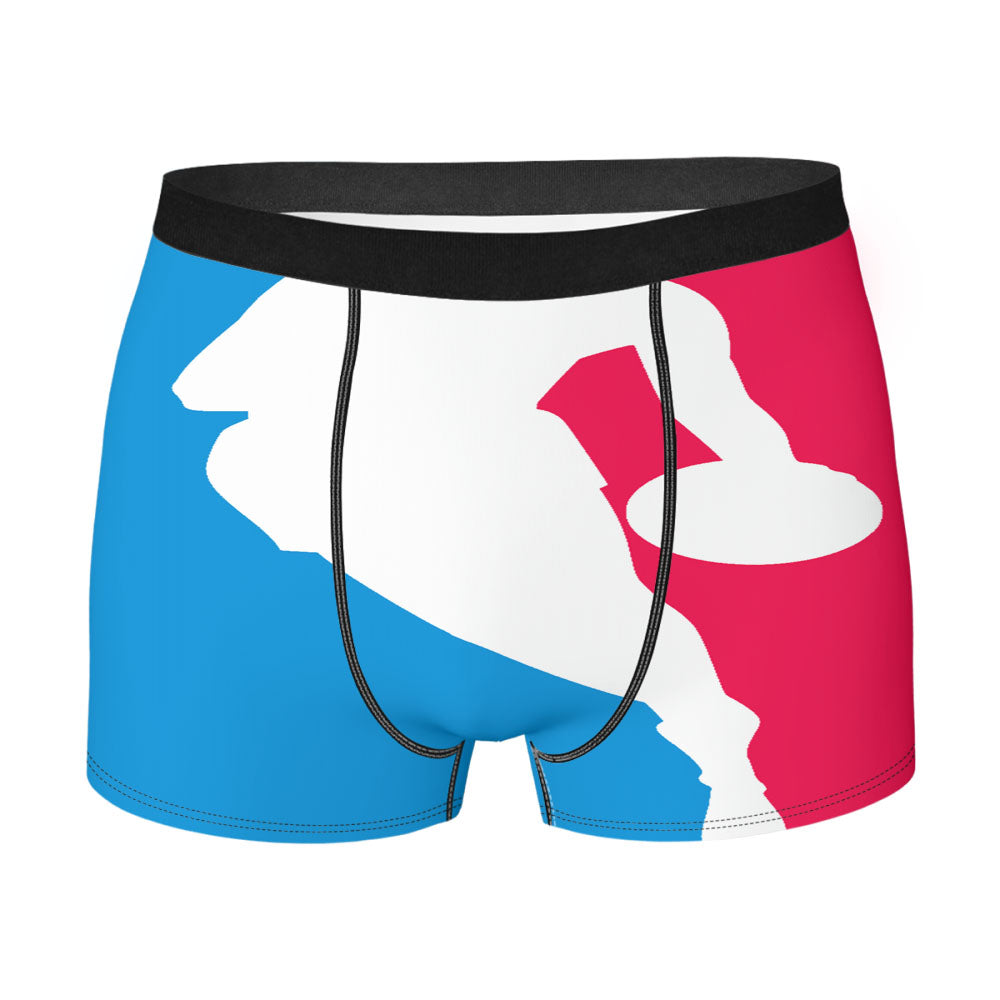 Nba Basket Ball Wallpaper Logo Men'S Boxer Briefs