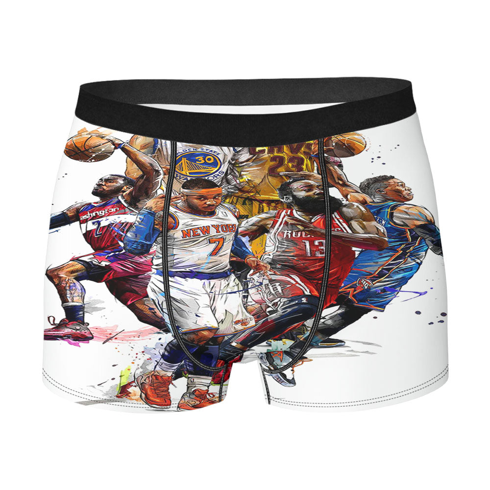 Nba Best Top Player Men'S Boxer Briefs