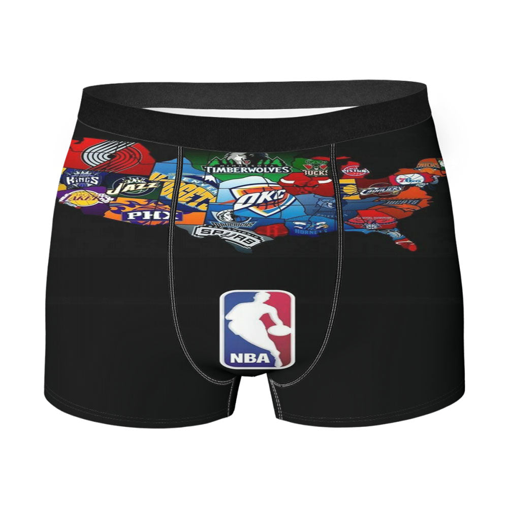 Nba Compilation Men'S Boxer Briefs