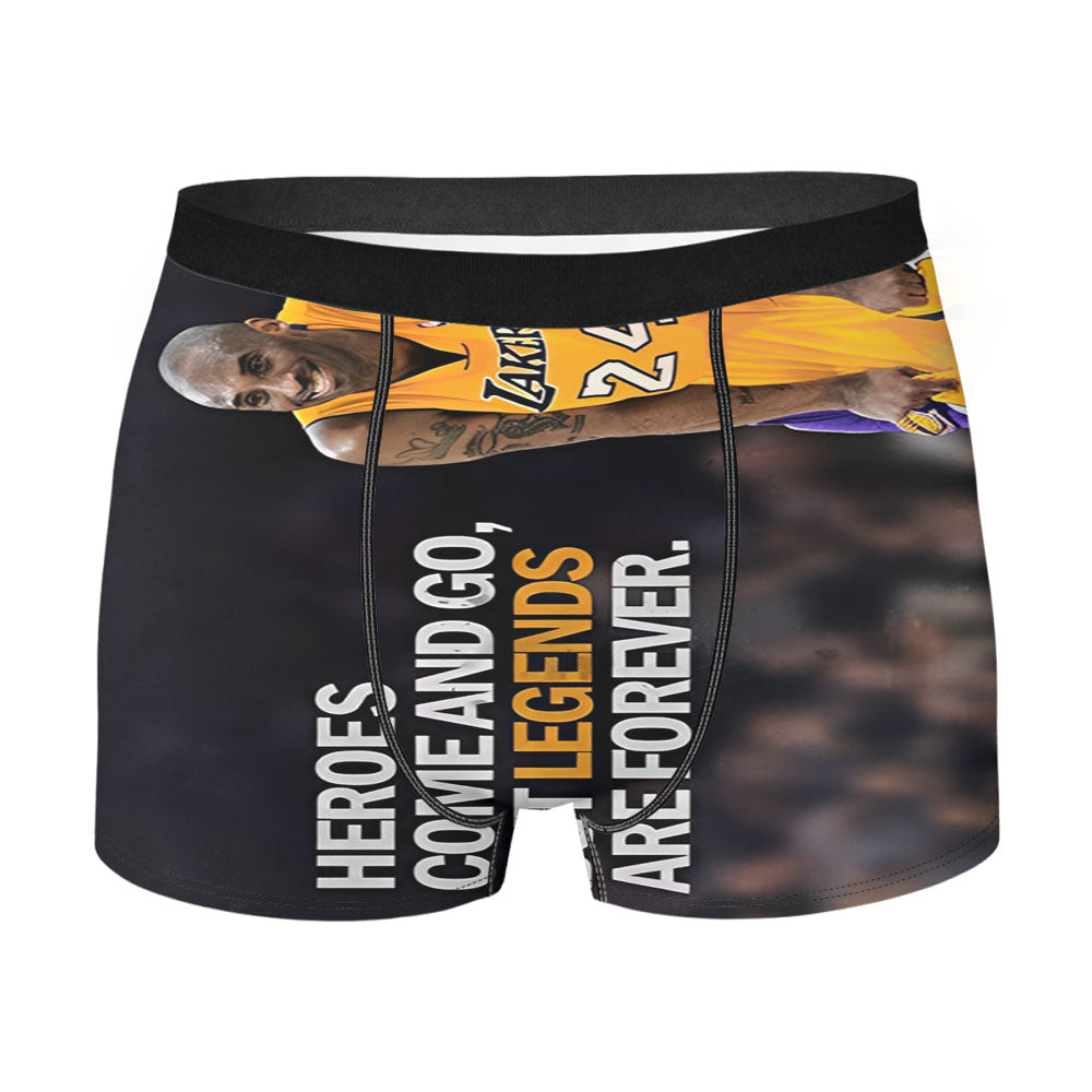 Nba Lakers Kobe Bryant Men'S Boxer Briefs