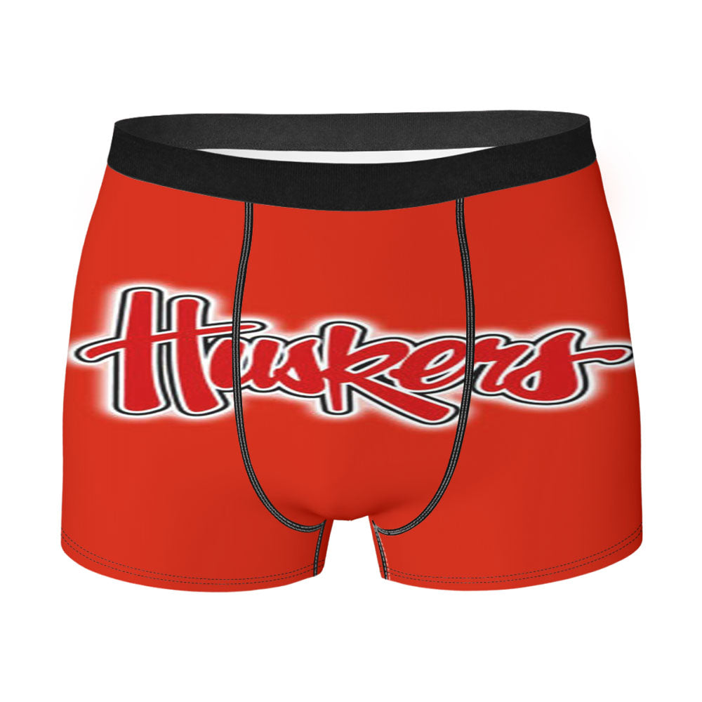 Nebraska Cornhuskers Red Men'S Boxer Briefs