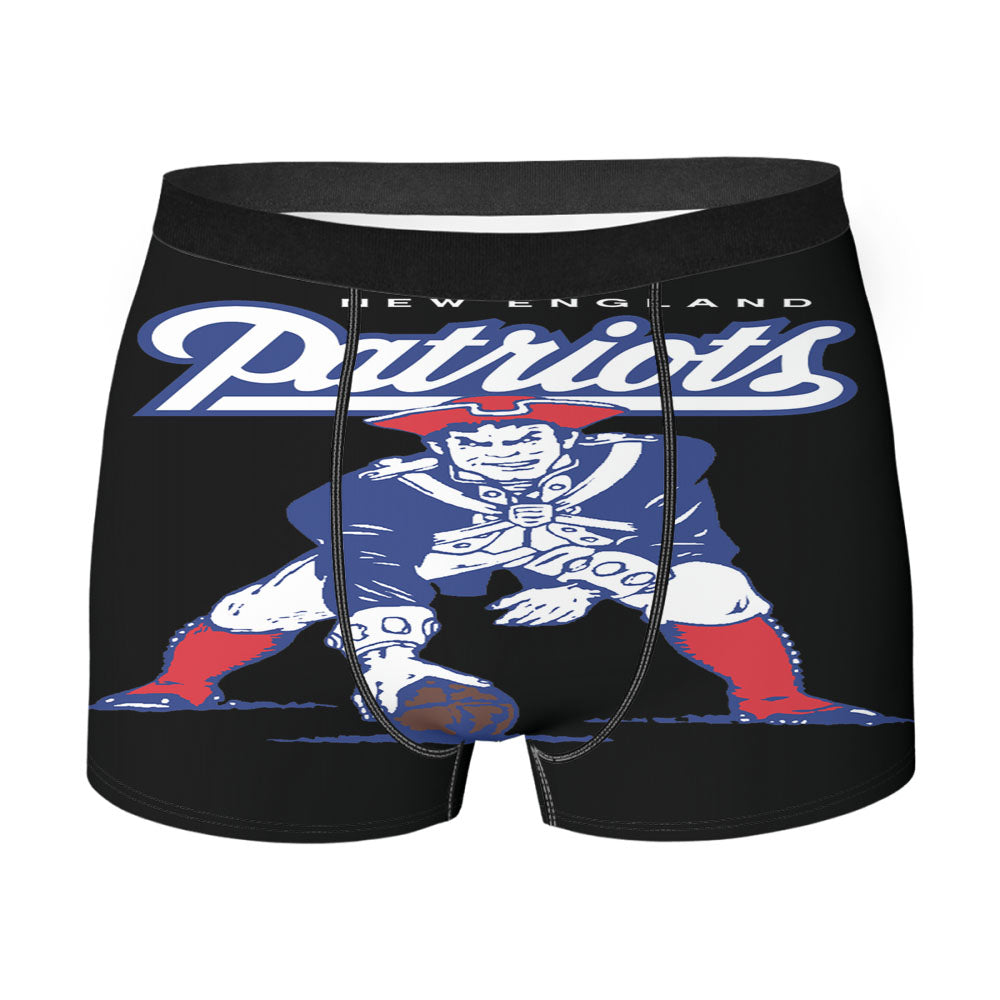 New England Old Logo Men'S Boxer Briefs