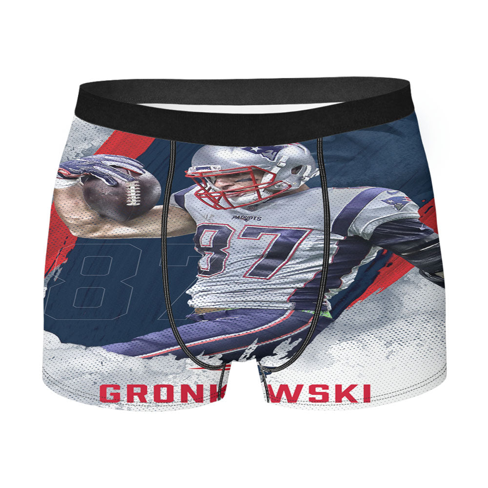 New England Patriots Gronkowski Men'S Boxer Briefs