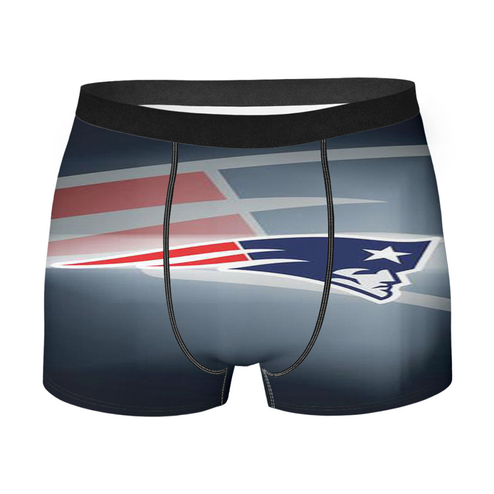New England Patriots Logo Men'S Boxer Briefs