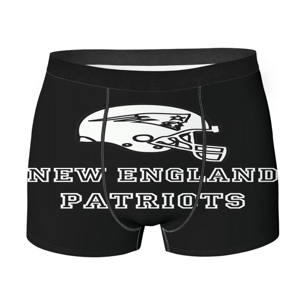 New England Patriots Logo Coloring Men'S Boxer Briefs