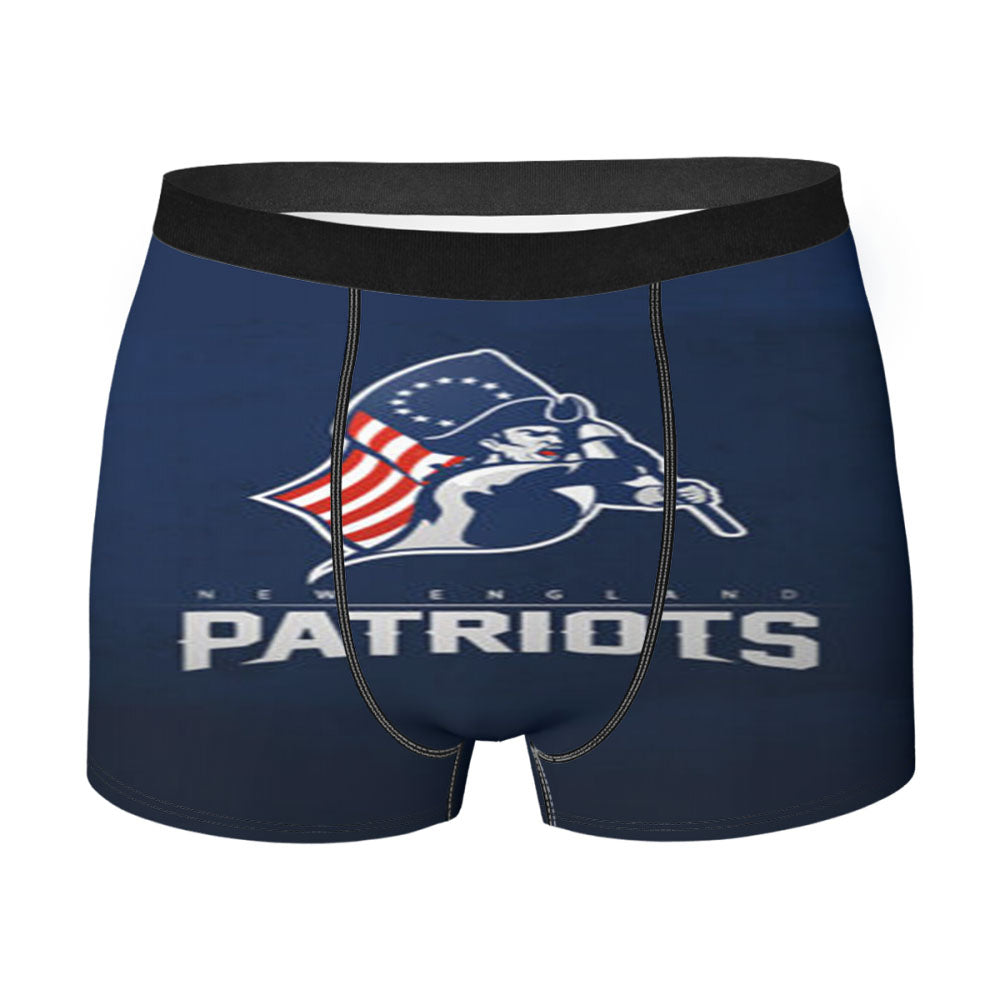 New Nfl New England Patriots Men'S Boxer Briefs