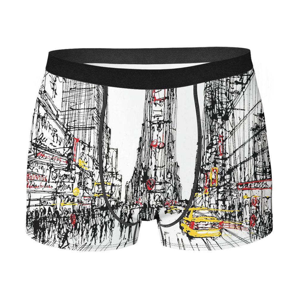 New York Art Men'S Boxer Briefs