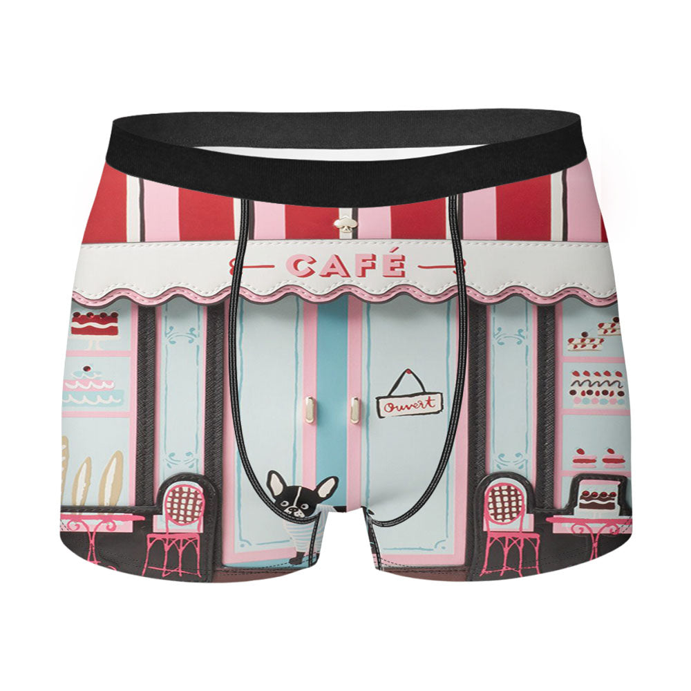 New York Cafe Men'S Boxer Briefs
