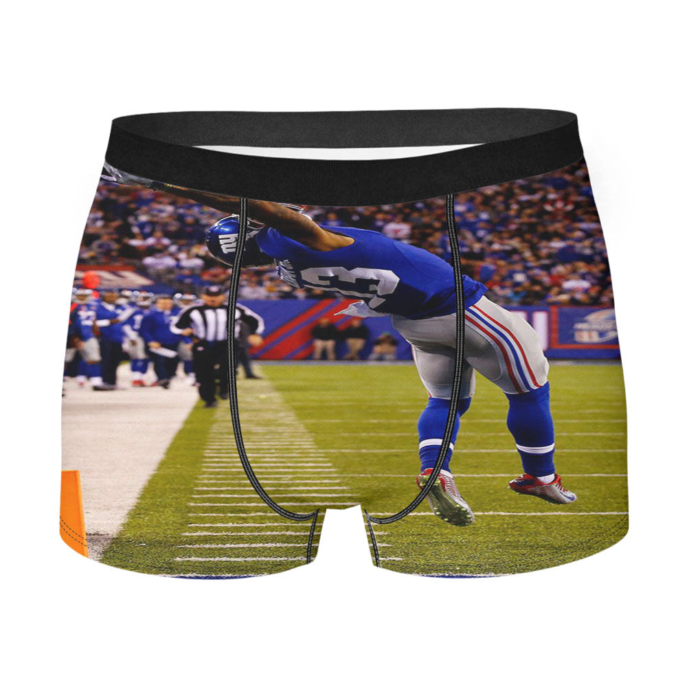 New York Giants Catch Men'S Boxer Briefs