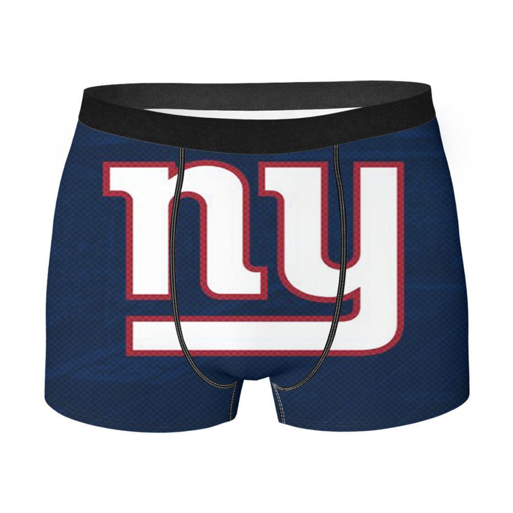 New York Giants Emblem Men'S Boxer Briefs