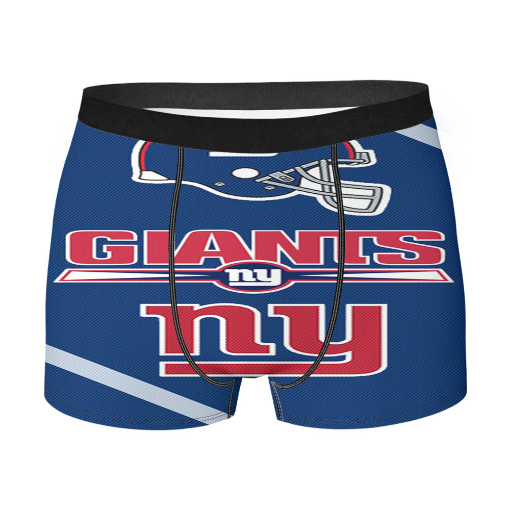 New York Giants Wallpaper Men'S Boxer Briefs