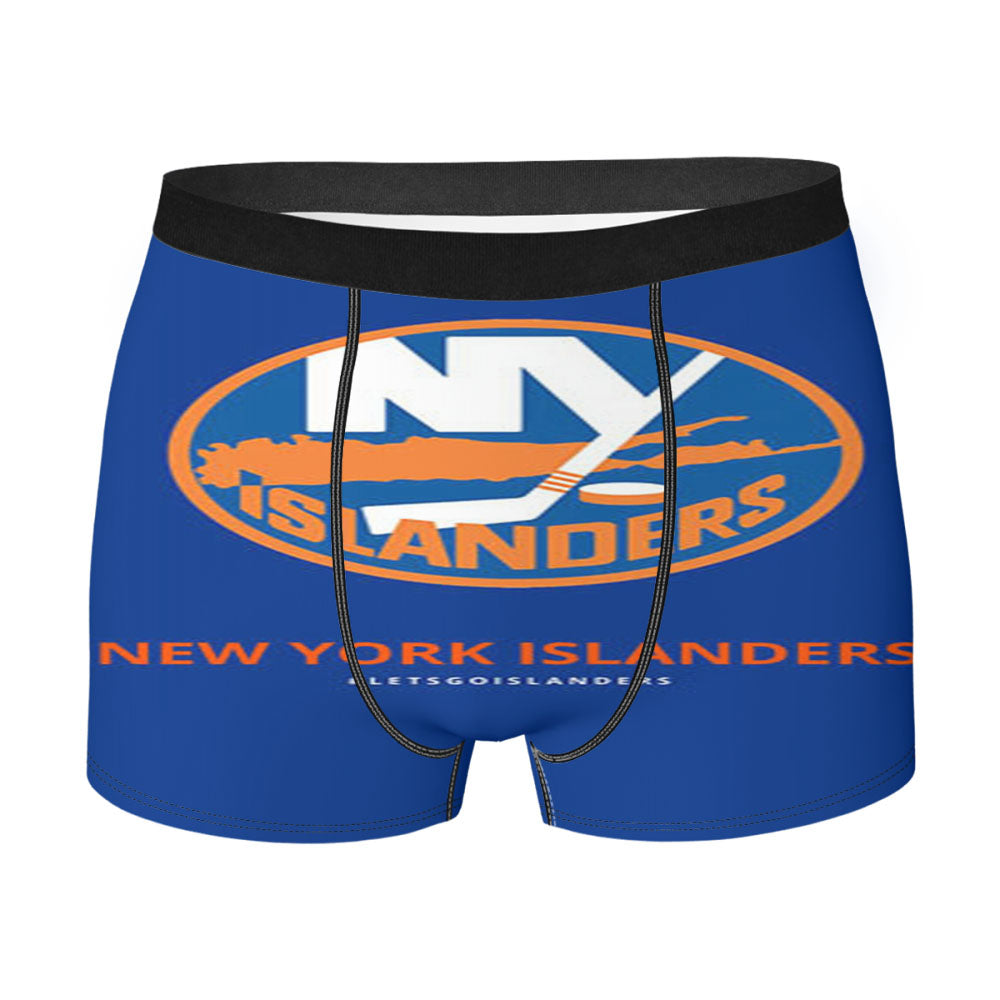 New York Islanders Lets Go Men'S Boxer Briefs