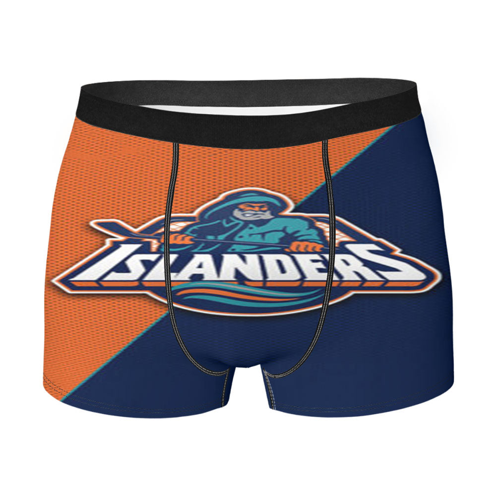 New York Islanders Nhl Logo Men'S Boxer Briefs