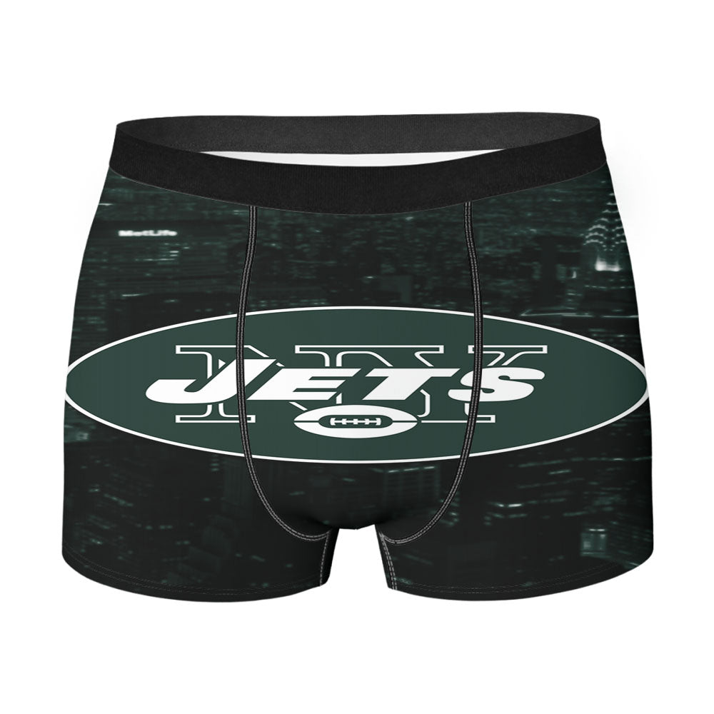 New York Jets Emblem Men'S Boxer Briefs