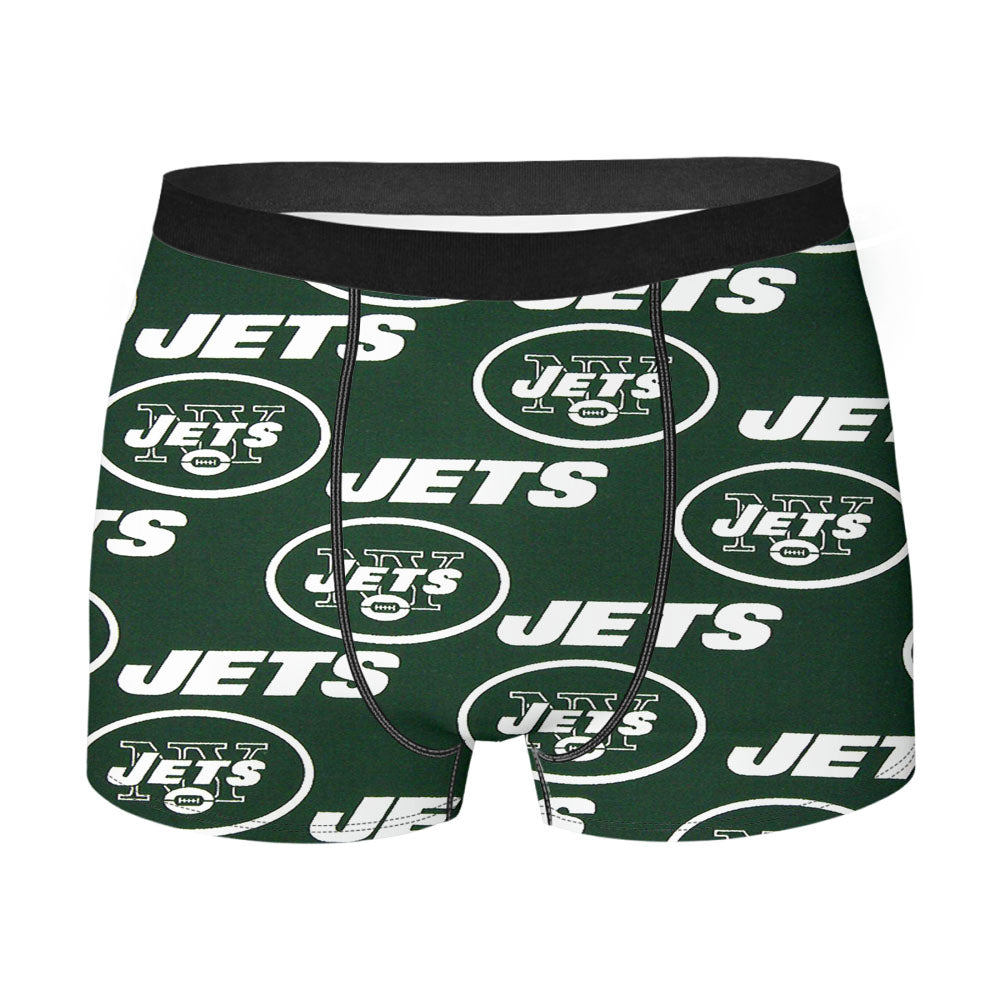 New York Jets Team Football Men'S Boxer Briefs
