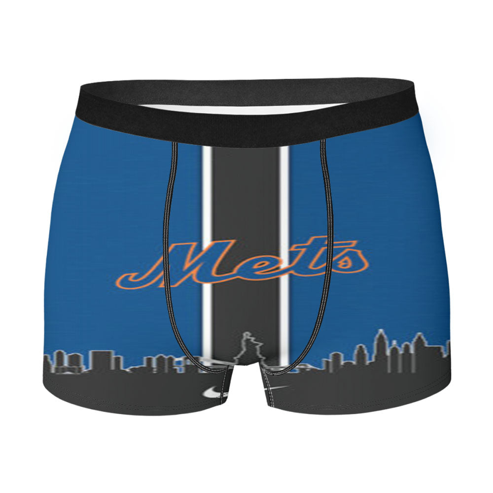 New York Mets Logo Men'S Boxer Briefs
