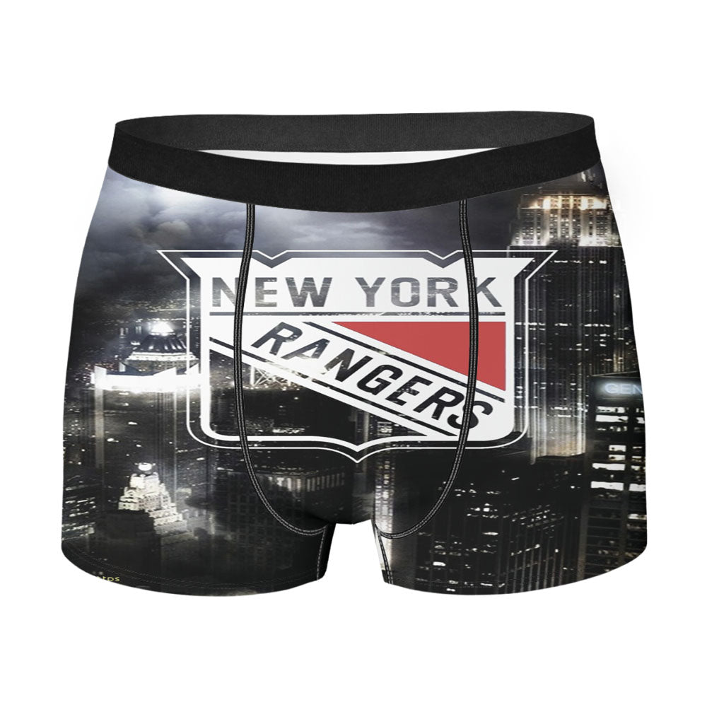New York Rangers 4 Men'S Boxer Briefs