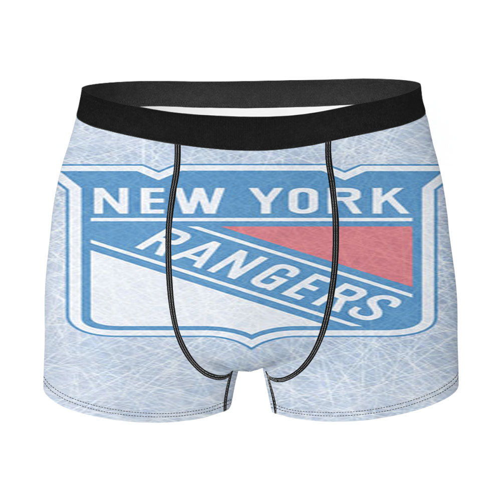 New York Rangers Art Men'S Boxer Briefs
