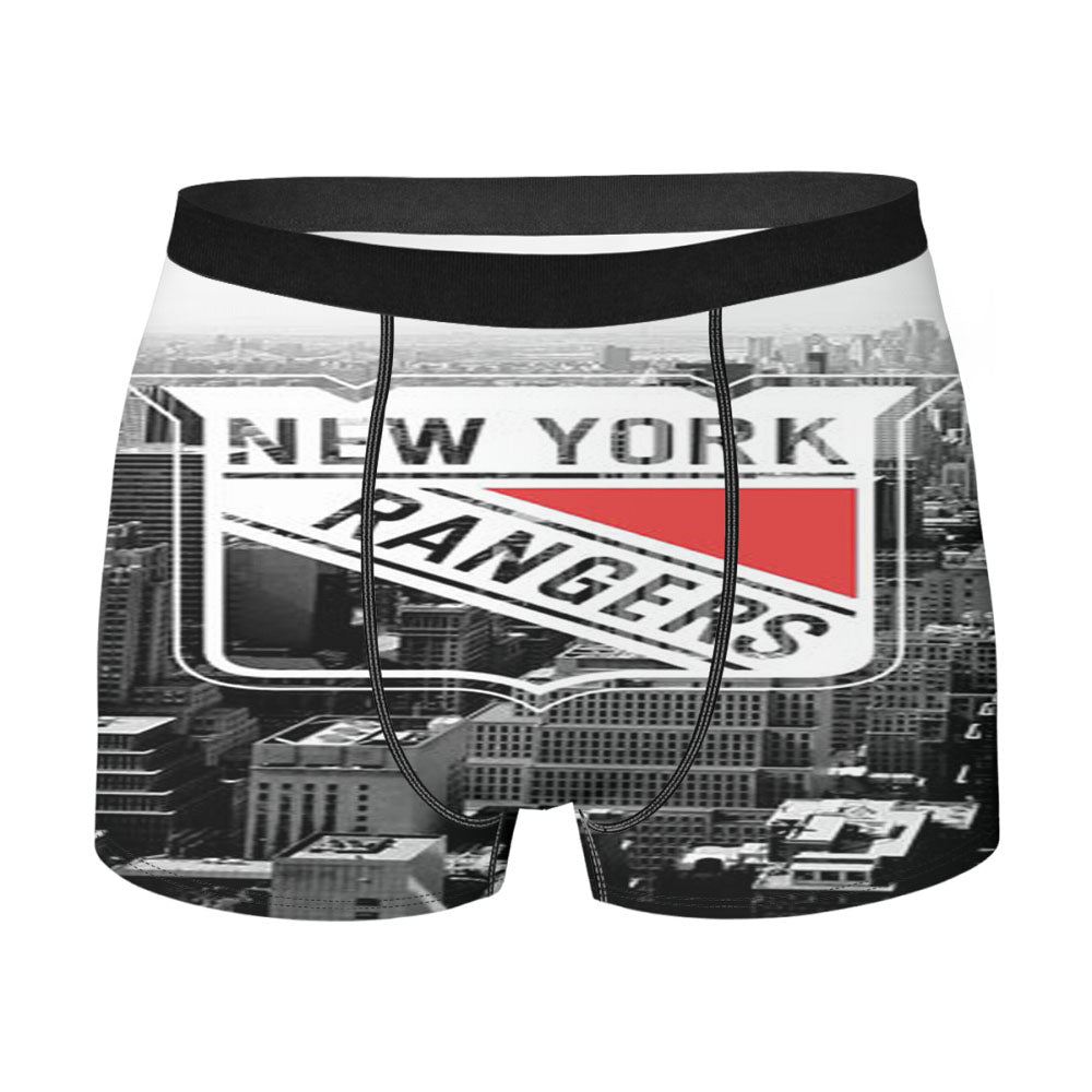 New York Rangers City Logo Men'S Boxer Briefs