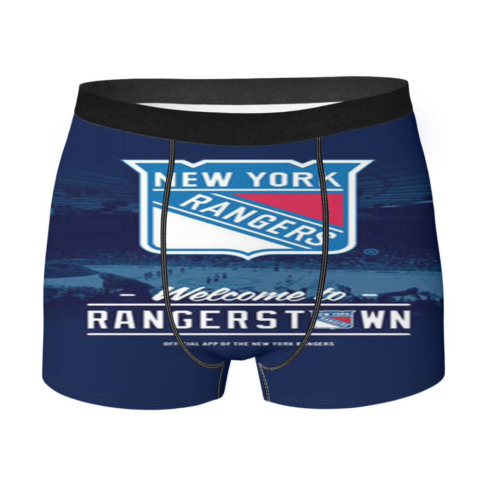 New York Rangers Field Men'S Boxer Briefs