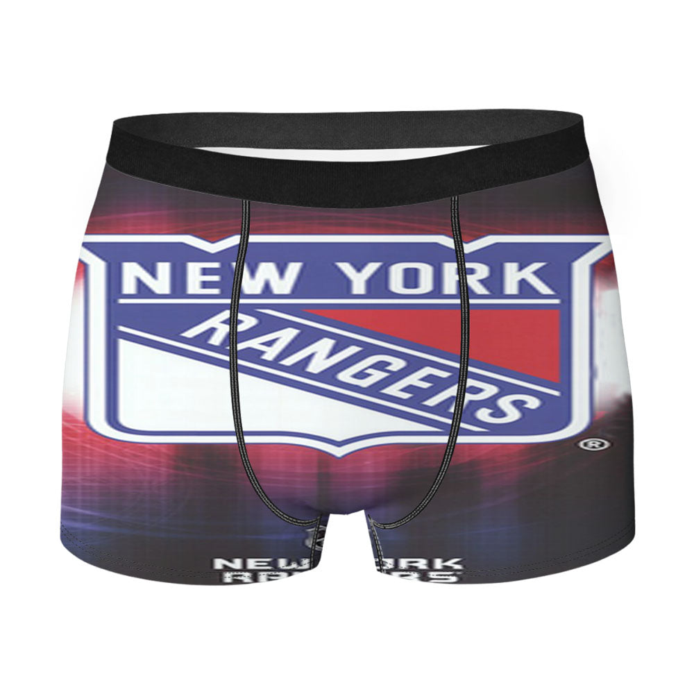 New York Rangers Nhl Sport Men'S Boxer Briefs