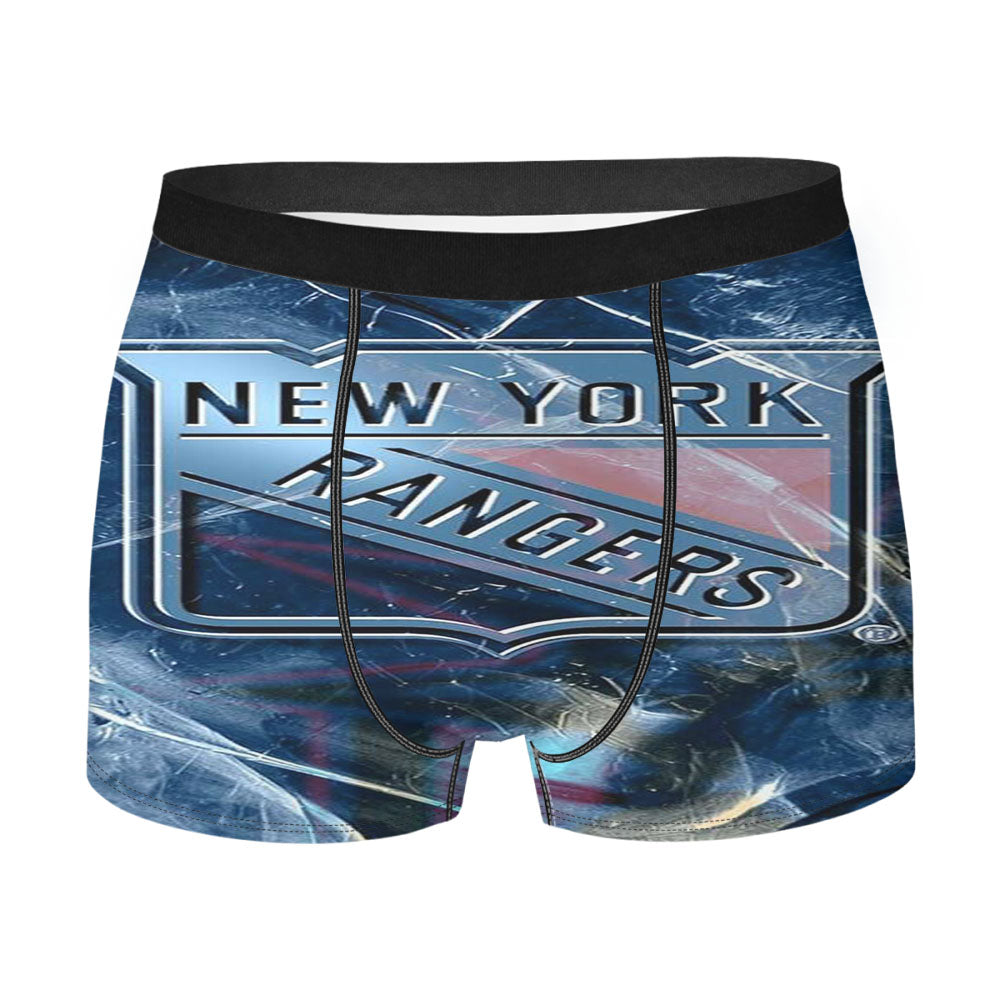 New York Rangers Nhl Symbol Men'S Boxer Briefs