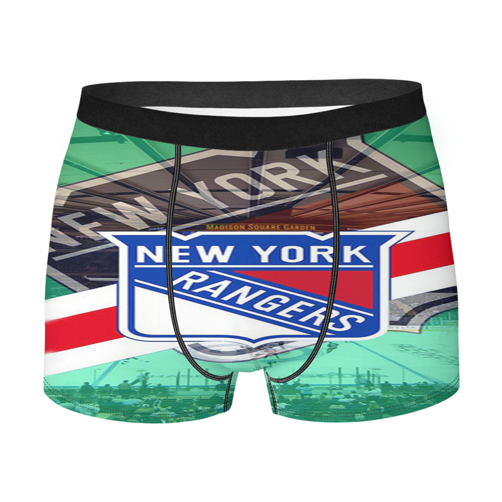 New York Rangers Std Men'S Boxer Briefs