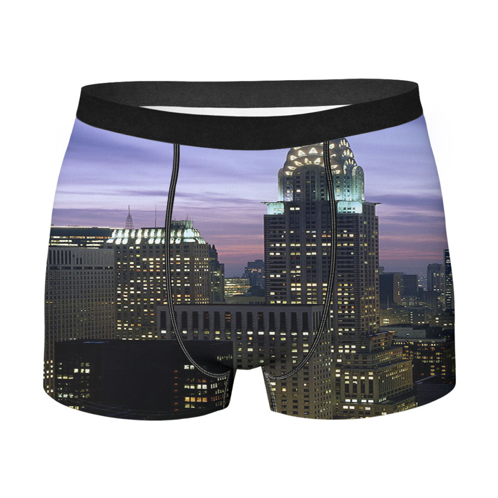 New York Sky View Men'S Boxer Briefs