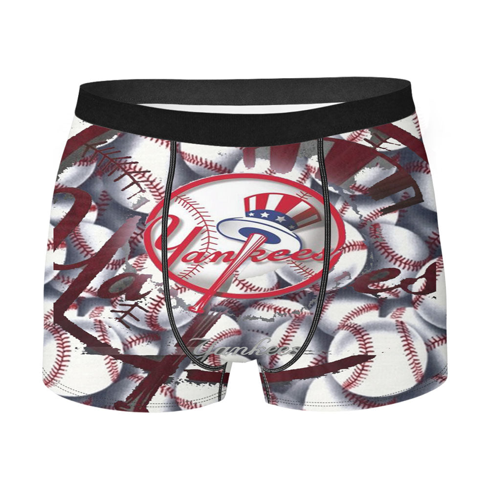 New York Yankees 4 Men'S Boxer Briefs