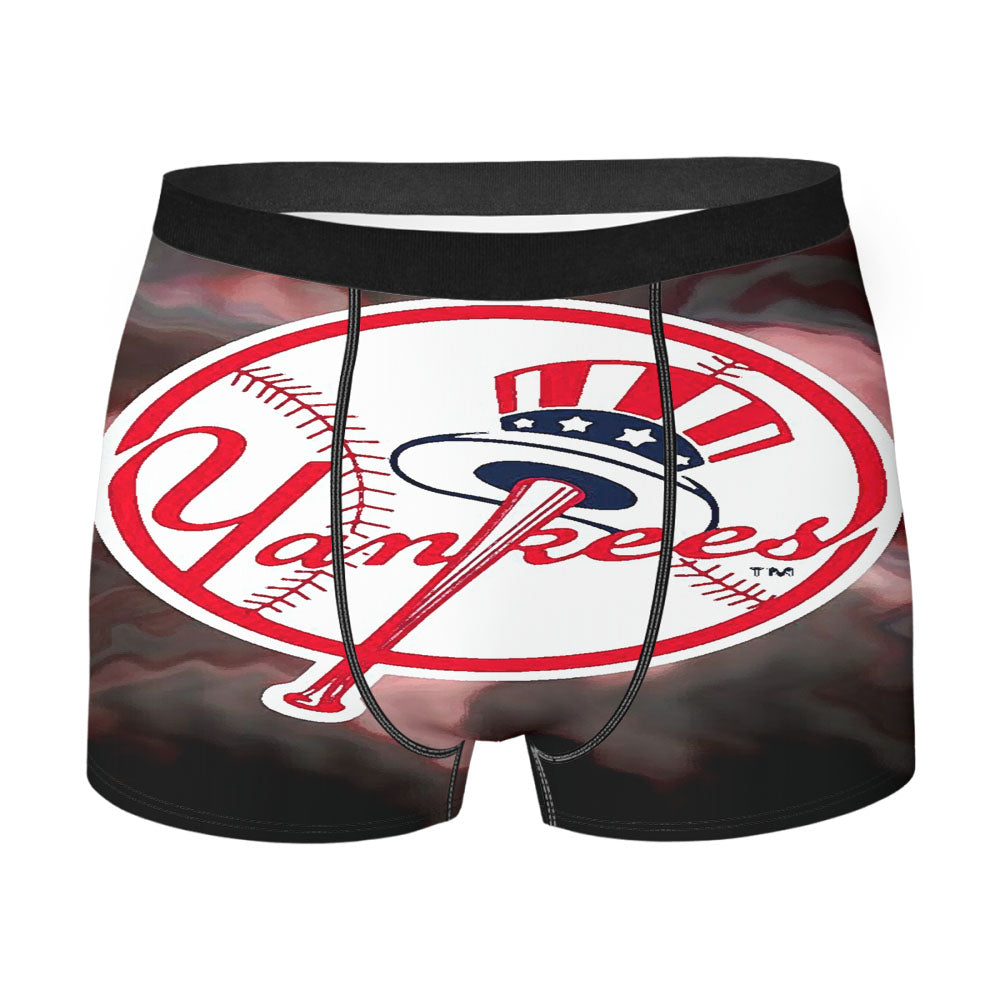 New York Yankees And Red Sox Men'S Boxer Briefs