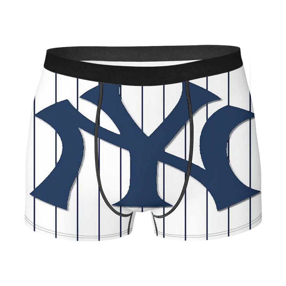 New York Yankees Baseball Jersey Men'S Boxer Briefs