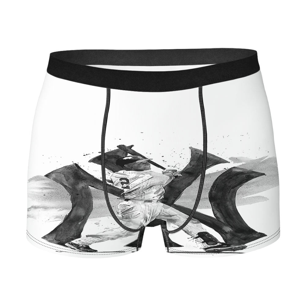 New York Yankees Drawings Men'S Boxer Briefs