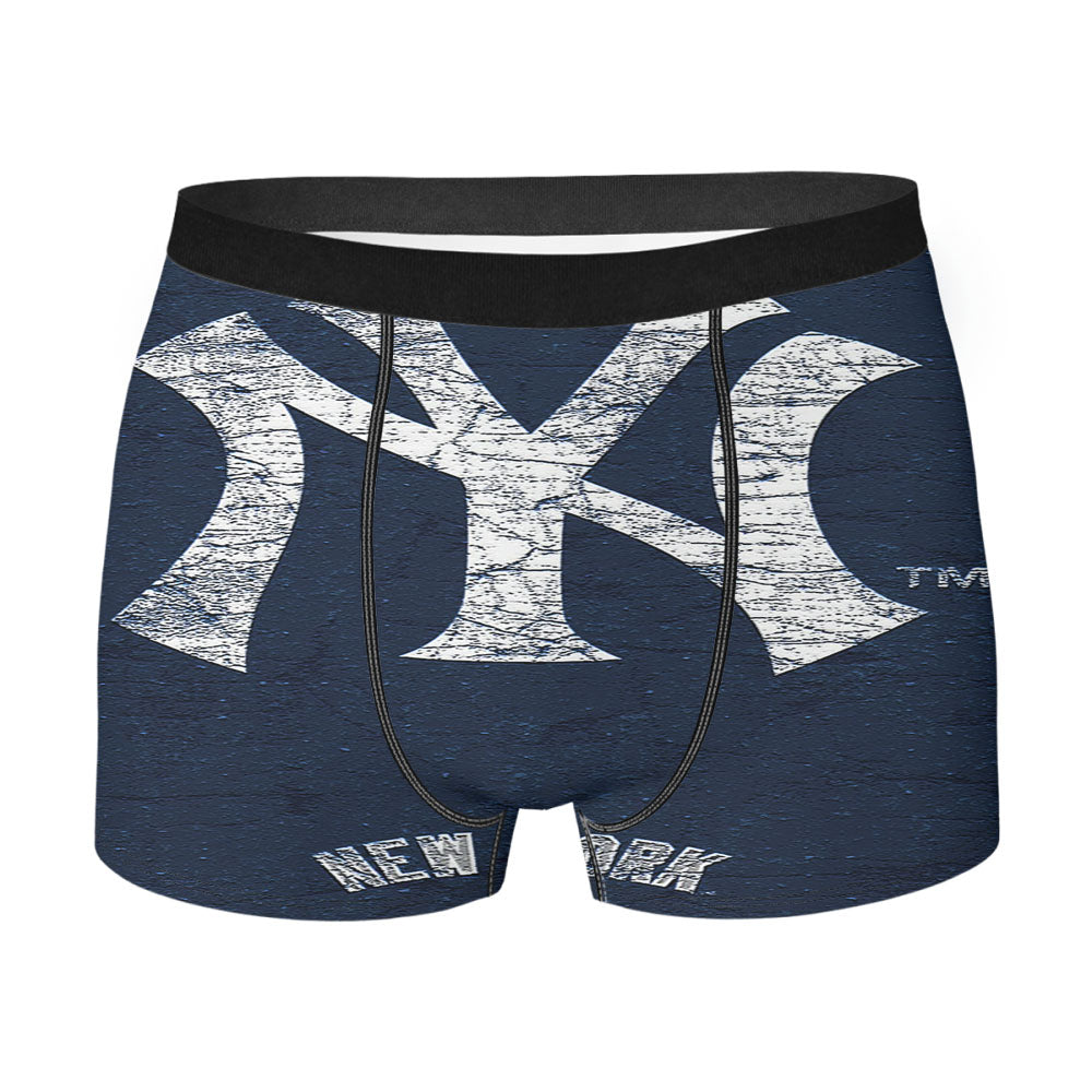 New York Yankees Emblem Men'S Boxer Briefs