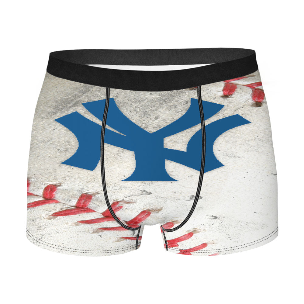 New York Yankees Logo Baseball Ball Men'S Boxer Briefs