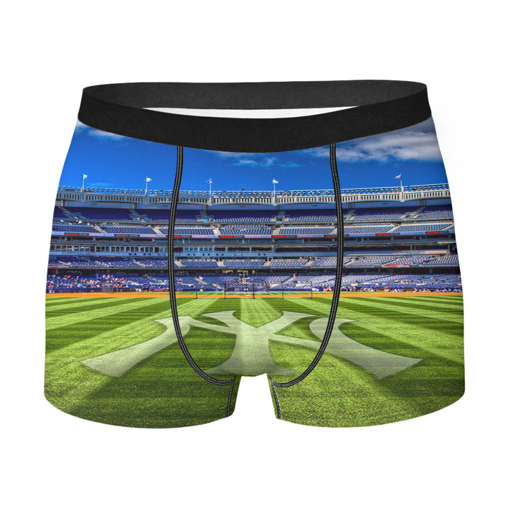 New York Yankees Stadium Field Men'S Boxer Briefs