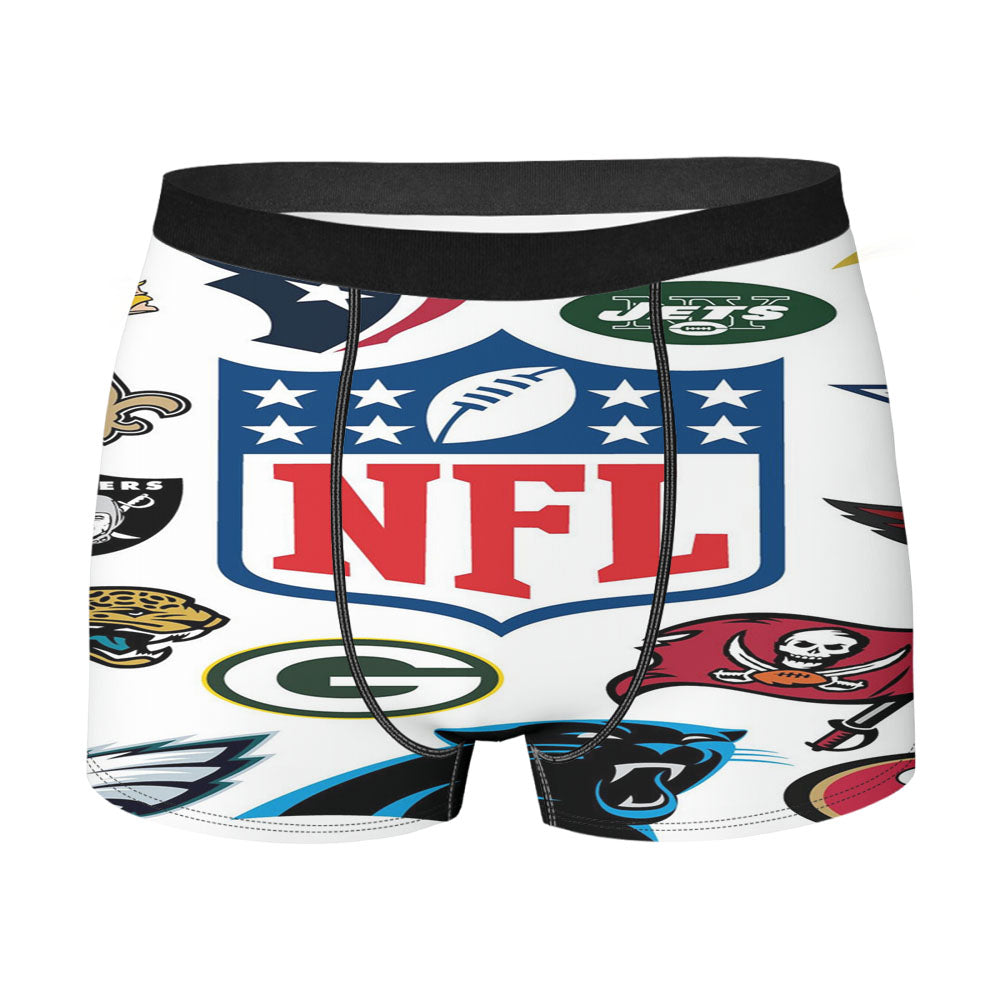 Nfl All Team America Football Men'S Boxer Briefs