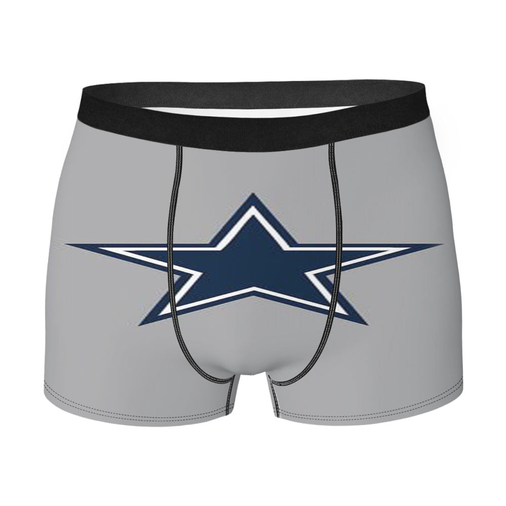 Nfl Dallas Cowboys Logo Men'S Boxer Briefs
